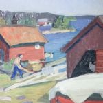 1016 6095 Oljemålning